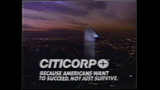 Citicorp commercial 1987 [upl. by Eenattirb]