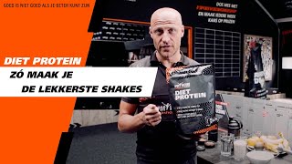 Hét recept om de Beste Diet Protein Eiwitshake te maken  SportvoedingWebshop [upl. by Just]