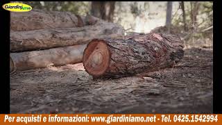 Come preparare la legna da ardere con STIHL tutorial [upl. by Junieta]