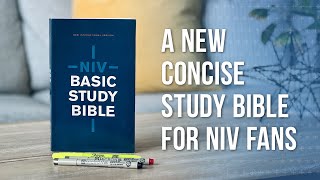 NIV Basic Study Bible  Unboxing amp Full Review [upl. by Auohs33]