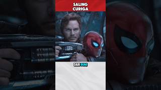 StarLord Menodong SpiderMan Ketegangan Avengers vs Guardians di Infinity War shorts [upl. by Enelak374]