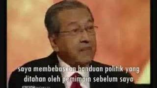 BBC HARDTalk  Dr Mahathir 33 [upl. by Mirabella]