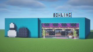 How To make a Bowling in Minecraft  Minecraft Tutorial [upl. by Nylaf]