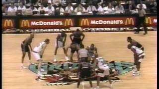 MICHAEL JORDAN 29 pts 19 pts in last 6 minutes vs Vancouver Grizzlies 19951130 [upl. by Cullan]