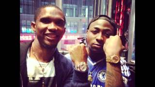 Singer Davido Rocks Chelsea FC Jersey Flaunts quotWatchquot And Poses With Legendary Samuel Etoo [upl. by Charlot929]