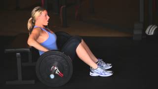 How To Do a Barbell Hip Thrust [upl. by Ahsinuq]