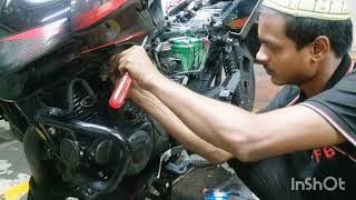 how to control Pulsar carburetor overflowshortvideo viralvideo youtubeshorts viral youtuber [upl. by Havener]