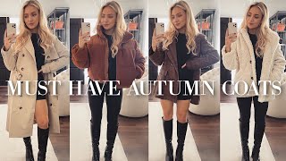 AUTUMN  FALL MUST HAVE COATS 2022 [upl. by Arualana]