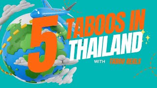 5 Taboos in Thailand Real Prohibitions That Could Ruin Your Trip [upl. by Latsyrd344]