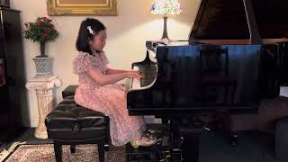 Olivia Li7 playing Grieg Notturno Op54 No4 [upl. by Elia]