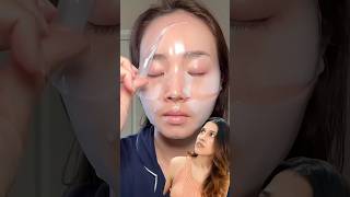 korean collagen sheet mask skincare collagenmask koreansheetmask sheetmasks shorts collagen [upl. by Madeleine]