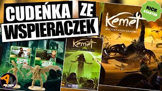 KEMET Krew i Piach ¦ polska edycja KICKSTARTER z dodatkami ¦ UNBOXING 2021 [upl. by Hoffman]