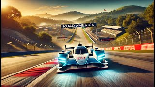 iRACING IMSA  ROAD AMERICA  LMP2  MY FIRST TIME [upl. by Ahcirt]