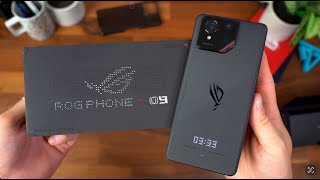 ASUS ROG Phone 9 Unboxing and Hands On [upl. by Etteyniv]