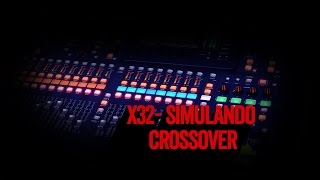 Behringer X32  Utilizando Matrix para simular crossover [upl. by Aitnis]