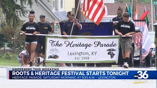 The annual Lexington Roots and Heritage festival starts tonight [upl. by Feriga]