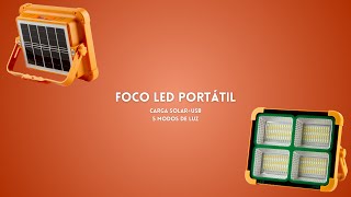 Foco LED solar portátil  Jandei [upl. by Ofori]