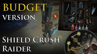 Budget Shield Crush Raider  t16 showcase 8mod  Delirium  Beyond [upl. by Einwahs]