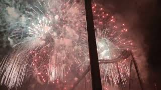 Toronto  Canadas Wonderland  2023 Labor Day Fireworks 22 [upl. by Ader821]