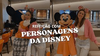 Café da Manhã com Personagens da Disney  ravello quanto gastamos vale a pena [upl. by Anaele333]