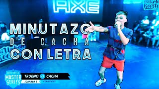 MINUTAZO de CACHA CON LETRA  Trueno vs Cacha  FMS Jornada 8  2019 [upl. by Bivins]