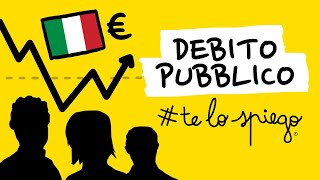 CHE COSÈ IL DEBITO PUBBLICO  TELOSPIEGO [upl. by Rundgren]