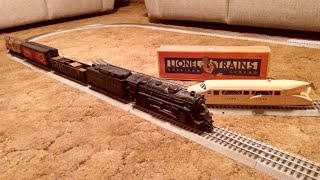 My Fathers Lionel O Gauge Train Set Lionel 2026 with Mixed Cars Lionel Zeppelin Train Wreck Lol [upl. by Rider608]