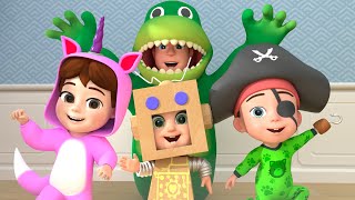 The Hokey Pokey Song With Dinosaur  Lalafun Nursery Rhymes amp Kids Songs [upl. by Sissie344]