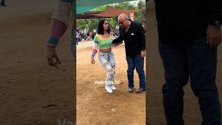 La flaka Wepa bailando en pareja 🤩 cumbia kingsdelwepa dancegenre baile dancemusic [upl. by Aetnahs]