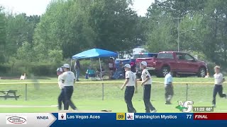 Negaunee Jr legion baseball claims Legion Association Championship over Felch [upl. by Ttevi]