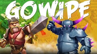 TOWNHALL 8 GoWiPe STRATEGY clash of clans gameplay [upl. by Pratt]