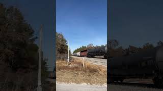 Csx Train L637 in Lugoff SC engineer John Wilson tries to play a shave in a haircut two bits on 319 [upl. by Hoebart]