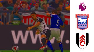 Ipswich Town vs Fulham Highlights  Premier League 202425 [upl. by Enyt]