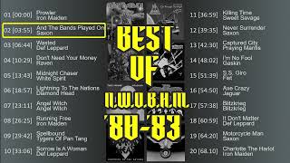 Best of NWOBHM Playlist  New Wave Of British Heavy Metal [upl. by Sebastian]