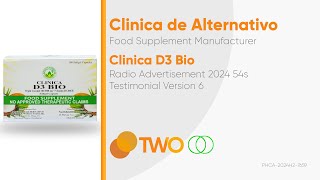 Clinica D3 Bio Radio Ad 2024 54s Testimonial Version 6 [upl. by Metts]