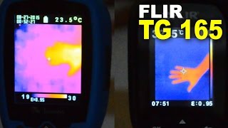 Câmera térmica FLIR TG165  Comparativo [upl. by Topper842]