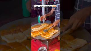 Heart Attack Vada Pav  Itna Butter khaane se kya hoga 🤯 youtubeshorts butter vadapav [upl. by Varrian]