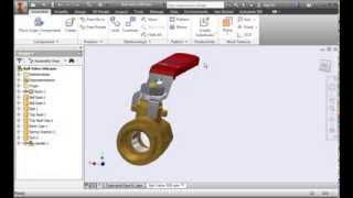 Autodesk Inventor 2014  Derived Assemblies [upl. by Zined]