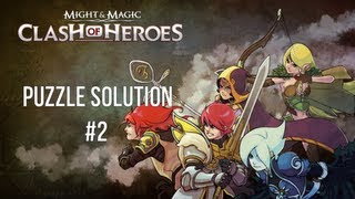 Might and Magic Clash of Heroes Puzzle 2 Irollan Campaign [upl. by Tabbi899]