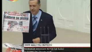 2009 bütce Recep Tayyip Erdoğan meclis şov Baykal ağır bombardımanda [upl. by Odine]