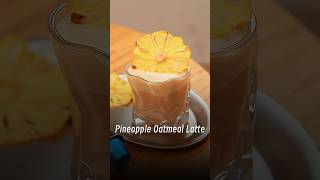 Drink a cup of hot pineapple oat latte today coffee coffeescience [upl. by Haynes]