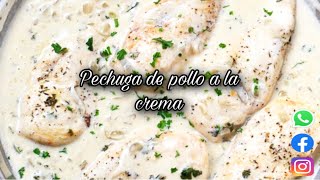 Como hacer Pollo en Crema Paso a Paso [upl. by Accisej]