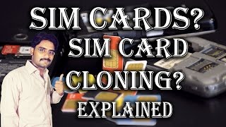 SIM Cards  Sim Card Cloning Explained in HindiUrdu [upl. by Ynoyrb]