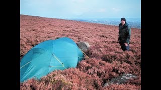 Wild Camp in Crux Storm Tent [upl. by Tannie748]