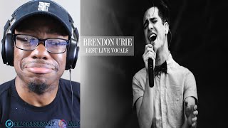 Brendon Uries Best Live Vocals REACTION HIS RANGE IS RIDICULOUS LIKE HOW [upl. by Ltney]