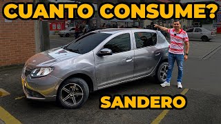 El consumo del Renault Sandero te sorprenderá  AutoLatino [upl. by Dorise]