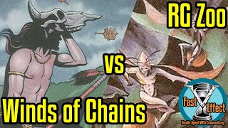 Winds of Chains vs RG Zoo  Old School Magic wCommentary  Brainstorm MTG  Fast Effect [upl. by Isis]