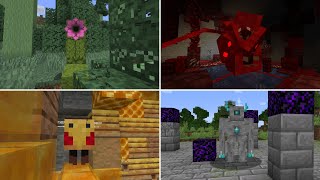 Minecraft Akisephilas Bosses mod showcase [upl. by Meldon]