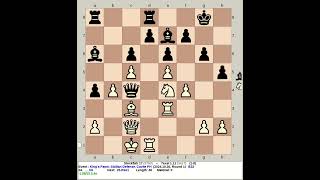 Stockfish 17 vs Texel 111  Kings Pawn Sicilian Defense chess [upl. by Carnahan]