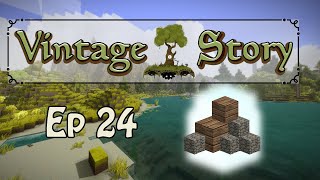 Vintage Story Chronicles  Ep 24 House [upl. by Llewon639]